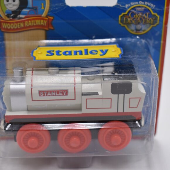 Stanley Great Discovery NIB - Thomas & Friends Wooden Railway Train Engine 2009 - Picture 4 of 13